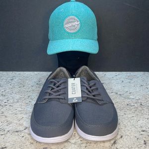 Cuater By Travis Mathew. Quincy Quiet Shade Casual Shoes. W/ Travis Mathew Hat.